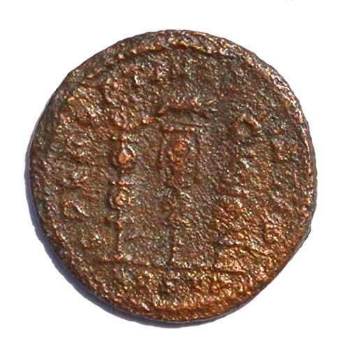 ТОВА е 4 век крумовград, МАКСИМИН II DAYA. Римският император, 310-313 години на нашата ера. Остийская мента. Орел-легионер