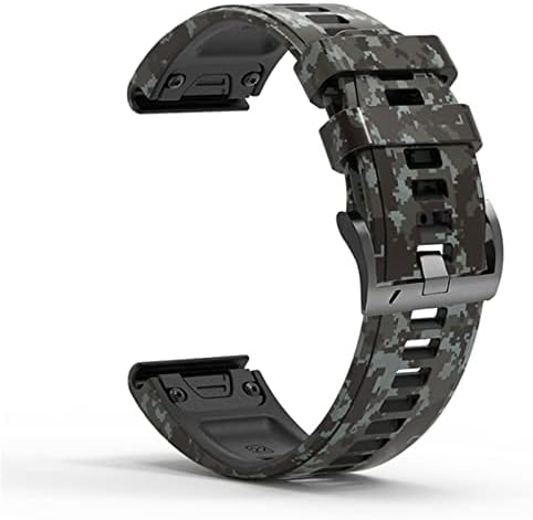 KANGDD Нов 26-22 мм и каишка за часовник Garmin Fenix 6X6 6s Pro 5S Plus 935 3 HR Watch Быстроразъемный Силиконов каучук