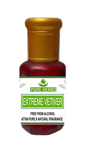 Аромат на Pure Herbs VETIVER EXTREME Без Алкохол За мъже, Подходящ за специални случаи, партита и ежедневна употреба 5 мл