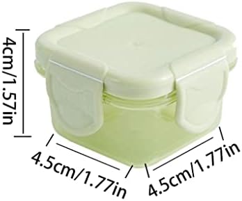 4шт Мини-Кутия За Съхранение на Малки Пластмасови Контейнери, Контейнер За Съхранение на храна с Кухненски Инструмент