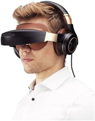 Универсална 3D VR Слушалки, Очила за виртуална реалност с ефекта на потапяне, Hi-Fi Слушалки, Виртуални мобилни кино (Цвят: черен, версия WiFi)