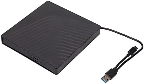 070 Външен CD-диск, Оптично cd плейър, USB 3.0 със скорост 5 Gbit/s, Подвижни Корпус и оптично устройство за лаптоп