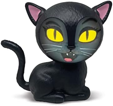 ANIMAT3D Eek The Cat Говори Анимиран Черна котка, с Вграден проектор и високоговорител Plug'n Play