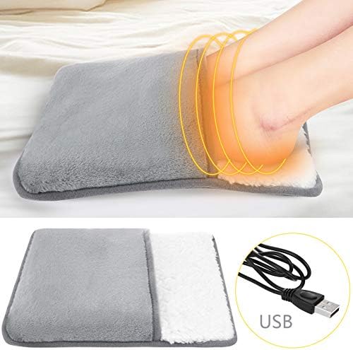 Топло За Краката, Обогревающая Топли Зимни USB-Чехли, Подложка За Електрически Ръцете/Краката, Моющийся Домашен Текстил,
