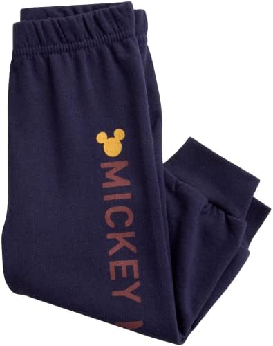 Руното hoody с Мики Маус за малки момчета на Дисни и комплект панталон за бягане от 2 теми (за новородени)