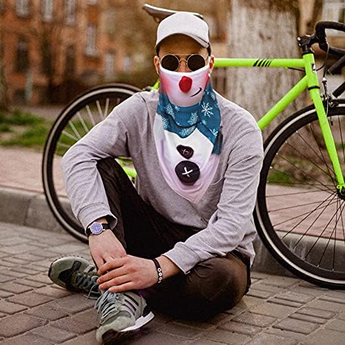 Коледна маска-Скимаска За лице, Шейная Гетра: Капачка за устата, Множество Моющаяся Защита От Пръски, Защитен Маточната