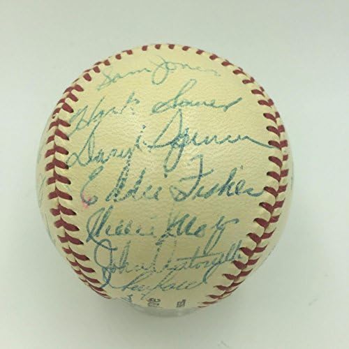 Най-добрият отбор Сан Франциско Джайентс от 1959 г., Подписан бейзболни топки с ДНК PSA Уили Мэйса - Бейзболни топки с автографи
