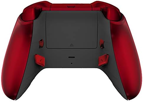 Безжичен контролер HEXGAMING BLADE за Xbox серия X & S, за Xbox One и за Windows 7/8/10-2 Переназначаемые бутон за връщане - Спирка на спусъка - Сменяеми джойстици - Scary Party Scarlet Red