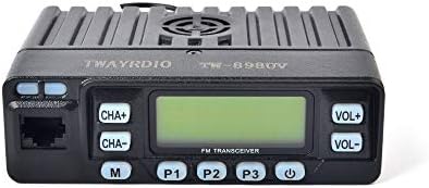 HYS TW898UV 25 W Радиоприемник 136-174 Mhz 400-470 Mhz двойна лента 2 метра на 70 см UHF/VHF 199CH CTCSS, DCS Авто Мобилен Кола 2-Полосное Любителски радио + Софтуер кабел и софтуер + Трехдиапазон?