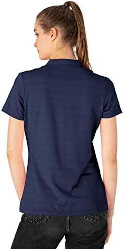 Дамски тениски-Топка за голф YSENTO Dry Fit с къс ръкав и V-образно деколте Без Яка, Спортни Облекла за активен отдих, Тениски