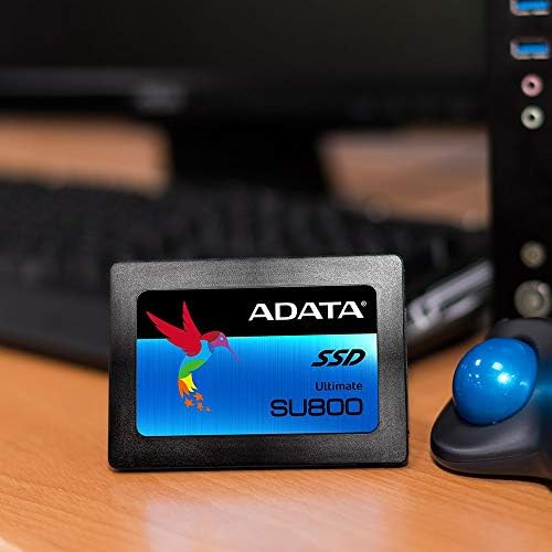 Твърд диск ADATA SU800 256GB 3D NAND 2,5-инчов SATA III с висока скорост на четене и запис до 560 MB / s и