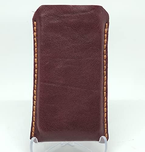 Чанта-кобур от естествена кожа за Xiaomi Redmi K30, Калъф за вашия телефон ръчна изработка от естествена кожа, Кожен Калъф-чанта