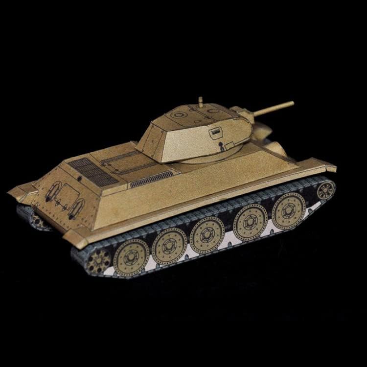 CSYANXING Хартия в мащаб 1/50, Съветският модел на средния танк Т-34 модел на Изтребител, Военен Бронирана машина