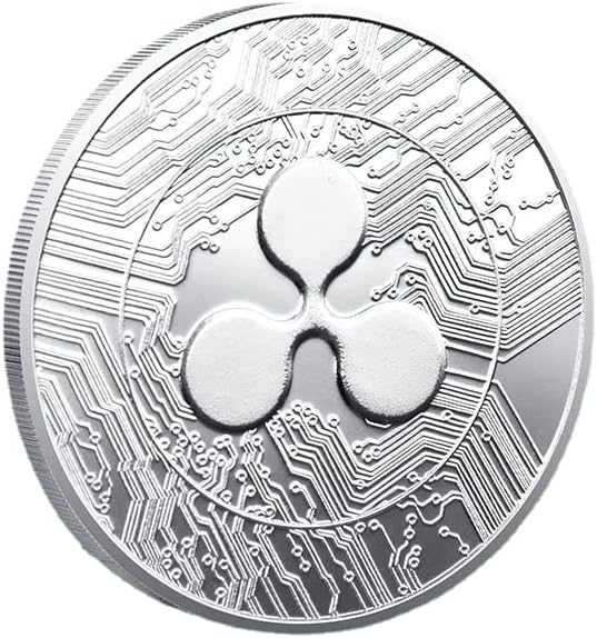 Монета Ripple Айде Кръг са подбрани Монета XRP Монета с Футляром Възпоменателна Монета Challenge Монети, Златни монети с Колекционерска стойност # 1 (Злато)
