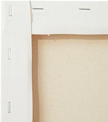 Нанизани бели Холщовые дъски за рисуване с акрилни, Маслени бои (4 опаковки, 18x24 инча)