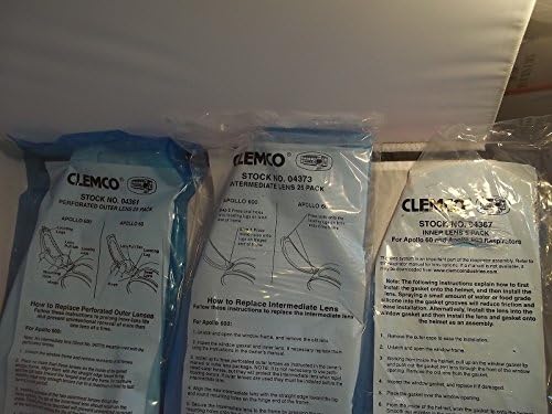 Пясъкоструйна Обработка на лещи шлем Lisongin Clemco Apollo 600 & 60 Вътрешна Междинна Външна 3 опаковки-P#EWT43 65234R3FA402941