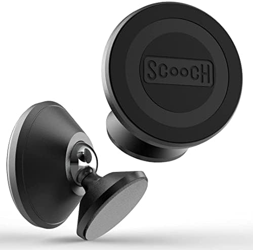 Scooch Крилото за iPhone 14 (прозрачен) Идва в комплект с магнитен автомобилен монтиране Wingmount