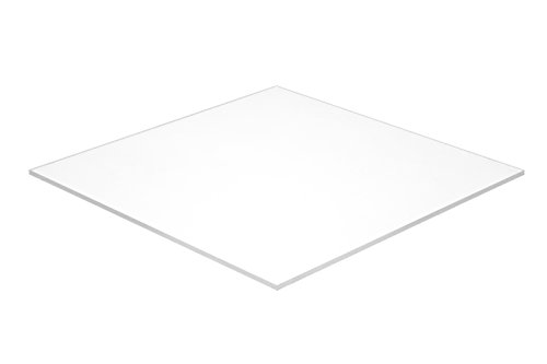 Falken Design WT3015-3-8/2424 Акрил Бял лист, Непрозрачен, 24 x 24, дебелина 3/8