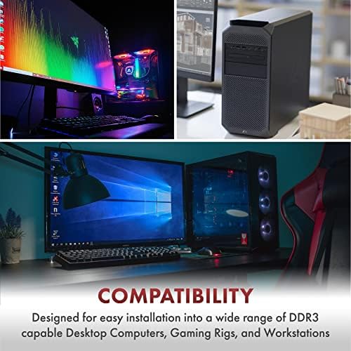 Комплект оперативна памет A-Tech обем 16 GB (2x8 GB) за Acer Aspire TC-605 | DDR3 1600 Mhz PC3-12800 DIMM 240-за Контакти надграждане на паметта UDIMM без ECC