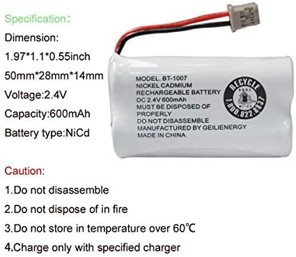 GEILIENERGY 12 Опаковки NiCd AAA Акумулаторни Батерии за соларни Лампи с 3 и с малко пари Акумулаторна батерия за безжичен
