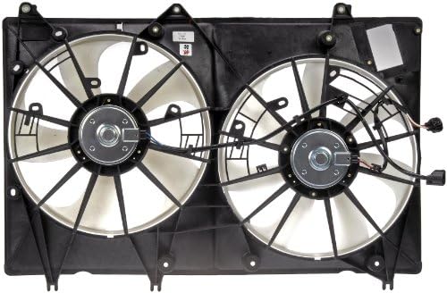 Вентилатор за охлаждане на двигателя Dorman 621-531 в събирането е Съвместим с някои модели на Toyota