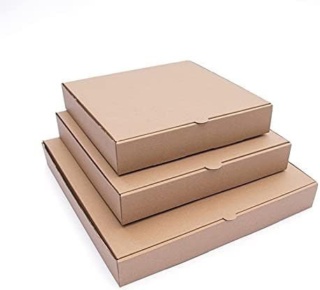 SHUKELE LPHZ914 10шт Крафт-скоростна Кутия за Пица 3-Слойная на Дървесина Подарък кутия Фотоалбум Квадратна Опаковъчна кутия