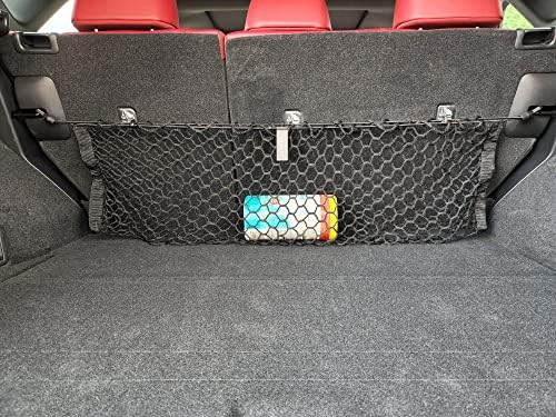 Автомобилна Еластична мрежа за багаж в стил задната плик, Транспортна мрежа за Lexus NX NX 250 350 2022-2023 - Органайзер за багажник на премиум-клас и за съхранение - Мрежа за ба