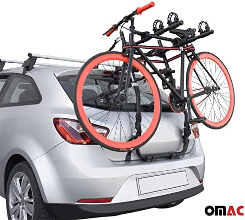Велосипедна стойка OMAC 3 за Suzuki Sx4 S-Cross 2013- Черно | Закрепване В Багажника на Колата Велосипедна Стойка