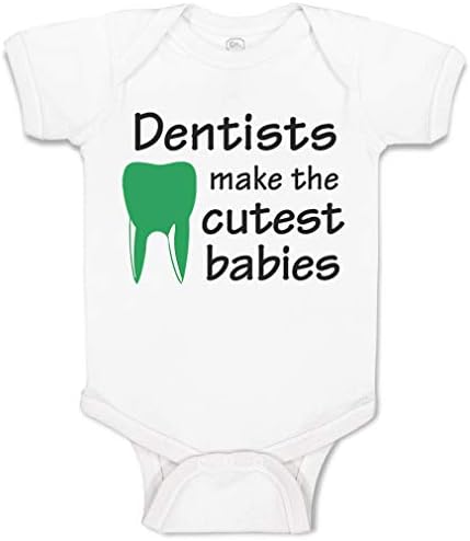Произведено по поръчка на Детско Боди Зъболекари Направени От Най-Хубав памук За детски зъби Dental Смешни