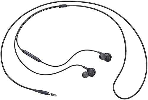 HD HOMET Две слушалки стерео слушалки 3.5 мм Кабел с микрофон и бутони за регулиране на силата на звука за Samsung