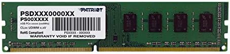 Patriot Signature 8GB DIMM DDR3 CL11 PC3-12800 (1600 Mhz) PSD38G16002