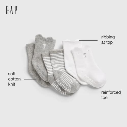 Първите Любимите си Памучни чорапи за момичета GAP Baby от 3 опаковки