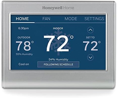 Honeywell Home RENEWRTH9585WF Wi-Fi Smart цветен термостат (обновена) + Стенни панели + Защитно покритие