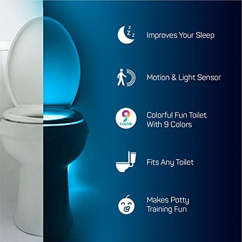 Оригинален технически приспособление за тоалетка нощни лампи. Забавно led осветление с датчик за движение в банята. Странно е Новост Смешно не мога да понасям на Рож