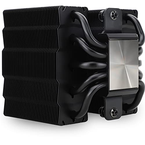 Двухбашенный охладител на въздуха за процесор Thermalright Silver Soul 110 Black, Топлинни тръби 5x6 мм вентилатор