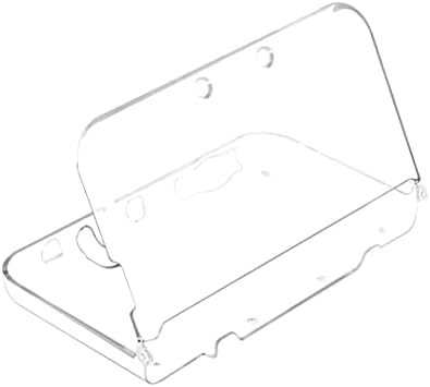 MEILIANJIA Твърд калъф във формата на миди, Съвместими с Nintendo 3DS XL/LL Преносимото Защитен калъф 3DS XL с кристално чист корпус