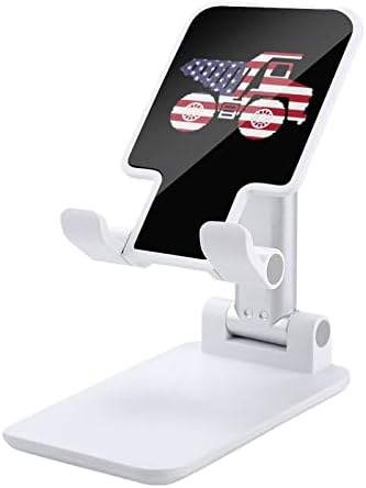 Американски Флаг Камион Поставка За Мобилен Телефон Сгъваем Калъф Телефон Портативна Поставка За Смартфон Аксесоари За Телефони