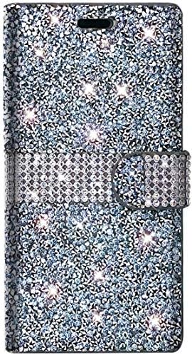 PinyCase Bling Планински Кристал Портфейл Калъф за Samsung Galaxy S20 + Плюс Блясък Щанд Блясък на Кристали