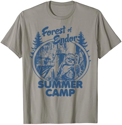 Тениска Star Wars Wicket Ewoks Endor Forest Summer Camp Тениска
