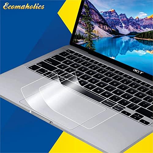 (2 броя) Защитно покритие тъчпада на лаптопа Ecomaholics за лаптоп Acer TravelMate X5 14 инча, Прозрачно Защитно фолио за трековой