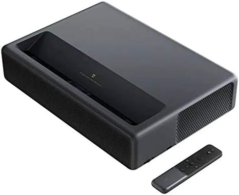 Мини проектор Шрайбпроектор 2000 ANSI Лумена 150-инчов телевизор проектор, Преносим проектор (Цвят: черен размер: 41,00x29,10x4,20 см)