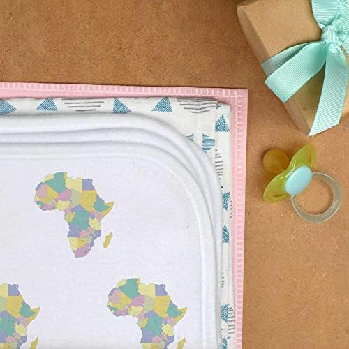 Детска оригване Карта на Африка / Кърпа за миене на съдове (BC00018472)