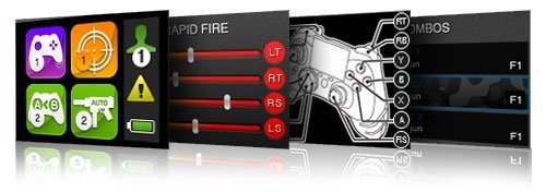 Безжичен контролер Turbo Fire EVO - Червен - Xbox 360