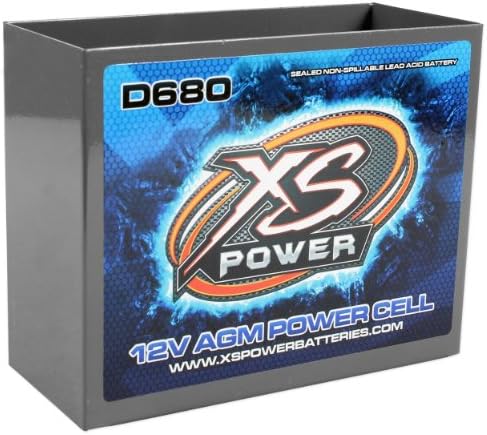 Защитен метален калъф XS Power за батерията D680 Черен цвят MC-D680