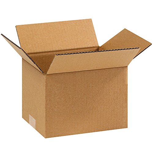 Кутия от велпапе Aviditi 976 9 L x 7 W x 6 H, Крафт, за доставка, опаковане и преместване (опаковка по 25 парчета)