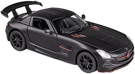 Мащабна модел на превозното средство за спортен автомобил Benz SLS AMG, Формовани под налягане модел, Спускащите Звук,