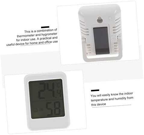 Сензор за влажност на въздуха Luxshiny Електронен Сензор за Влажност В Стаята на бебето, Монитор Стайна температура, Измерване влажността В помещението, влага, монтира