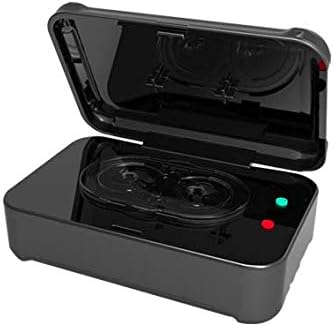 Патентована система за почистване на контактни лещи VueSonic за меки и Хибридни лещи, технология Sonic (Space Black)