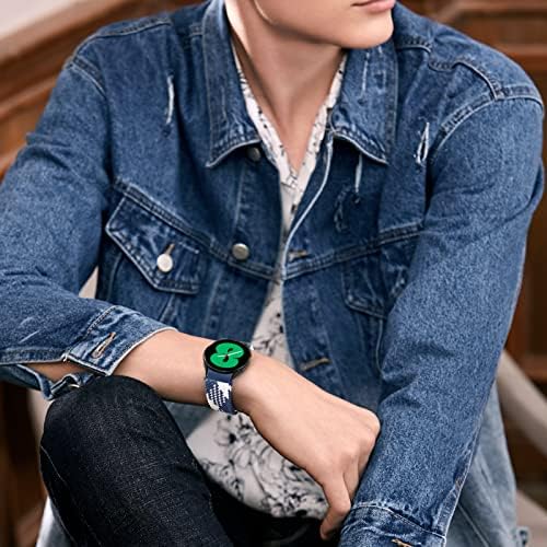 5 Опаковки еластични презрамки-панти, Съвместим С Samsung Galaxy Watch 5/4 40 мм 44 мм/ Galaxy Watch 5 Pro 45 mm/ Galaxy Watch