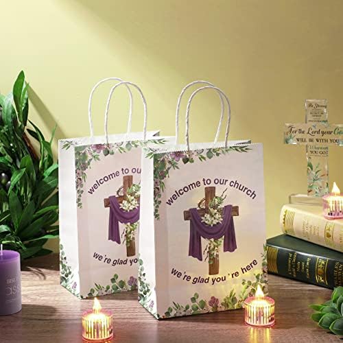 18 бр. подаръци за първото причастие за момчета и момичета, страхотни подаръчни торбички, торбички за опаковане на подаръци за кръщение, подарък за религиозна парти,